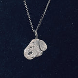 Silver Snoopy necklace