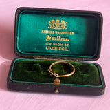 Gold and platinum diamond trilogy ring
